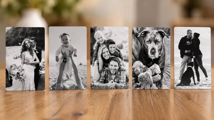 Lunavur Fotogravur Set auf Aluminium